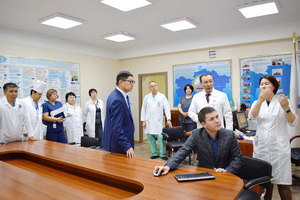 На базе Городского кардиологического центра города Алматы прошло выездное заседание Координационного совета